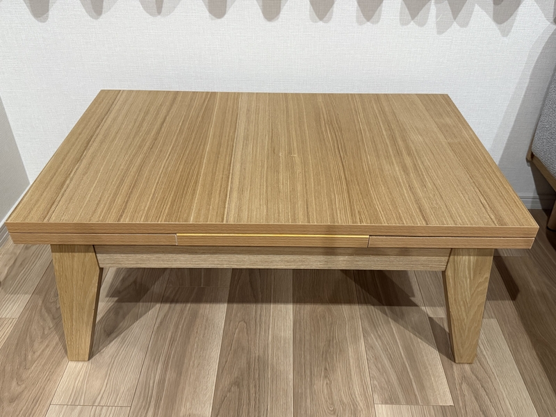 センターテーブル　伸縮式 伸長式センターテーブル LATTY 幅80cmタイプ ｜家具・インテリア通販