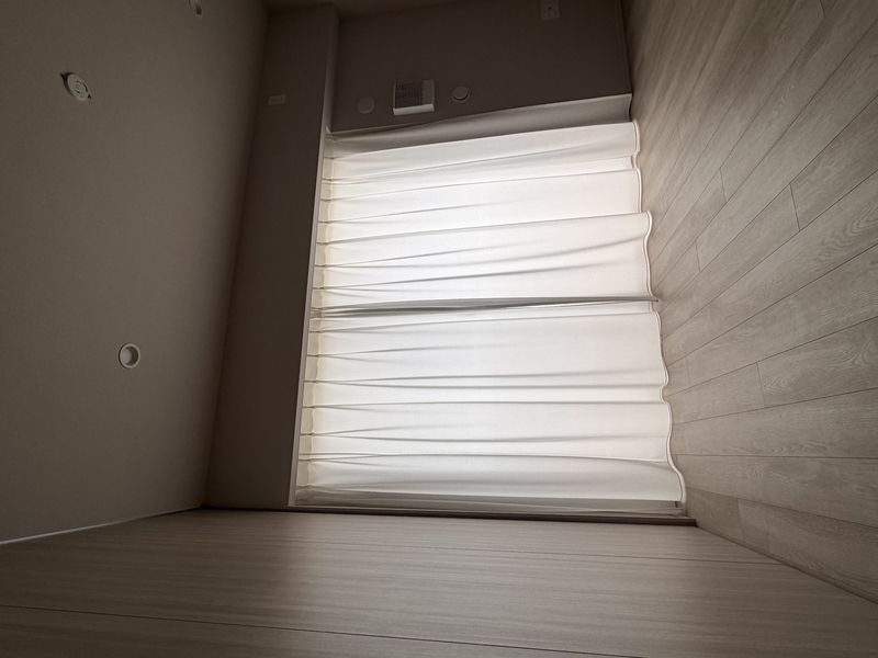 美品　リセノ　uvカット99%カーテン　SUNNY レースカーテン Sunny サニー UVカット99％ ホワイト 幅101〜200cm