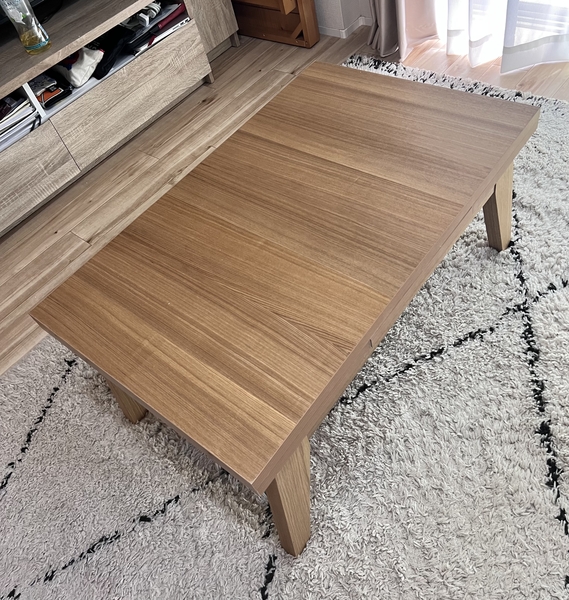 伸長式センターテーブル LATTY リセノ　大きいサイズ 伸長式センターテーブル LATTY 幅80cmタイプ ｜家具・インテリア通販
