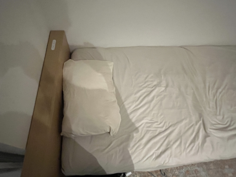 ヘッド付きフロアベッド PIATTO マットレスジャストセット ｜家具