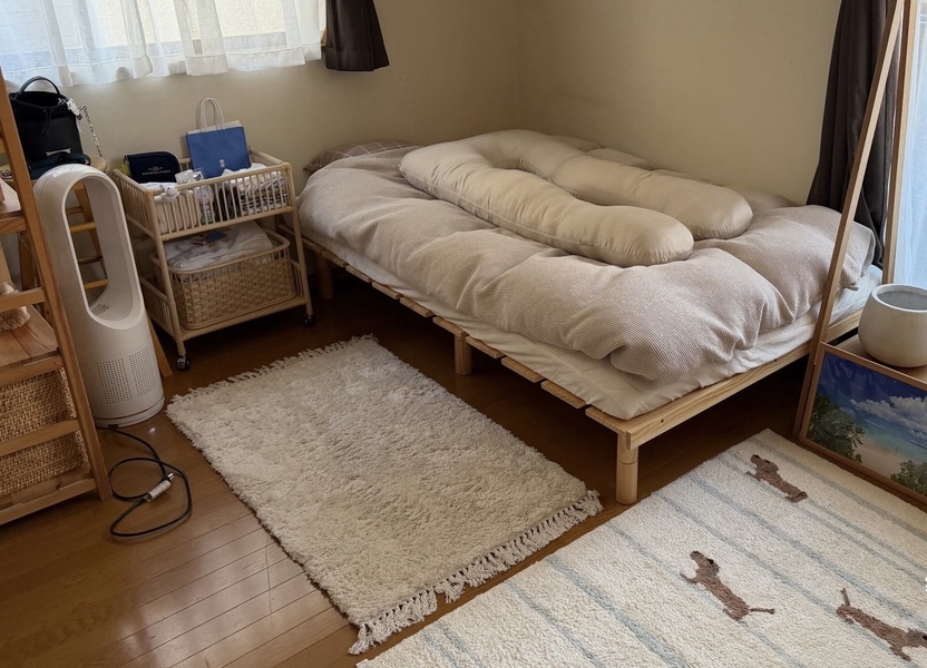 洗える 高密度ボリュームフロアマット LUCE Natural ｜家具