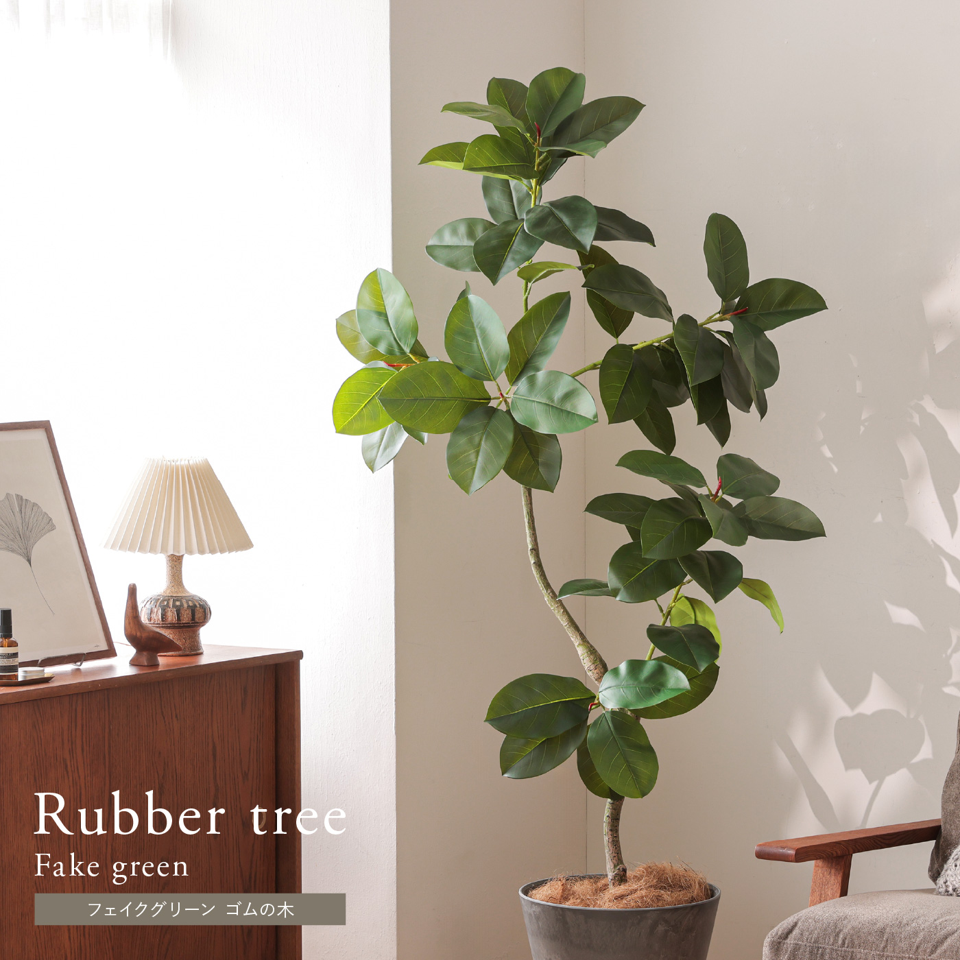 フェイクグリーン ゴムの木