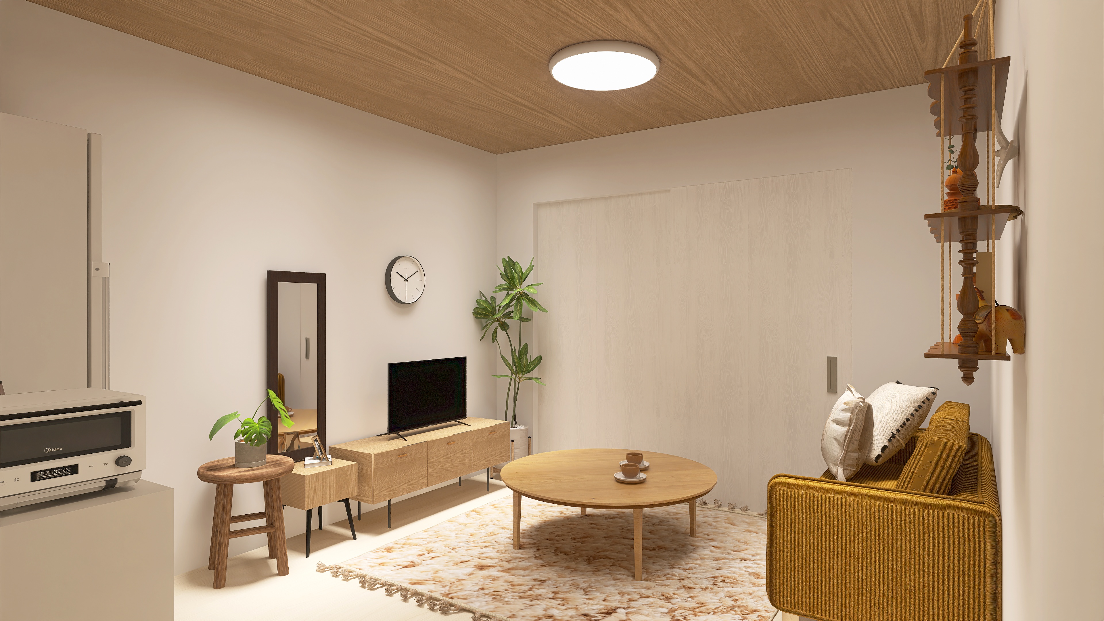 ミラー KURVE RECTANGLE ｜家具・インテリア通販 Re:CENO(リセノ)